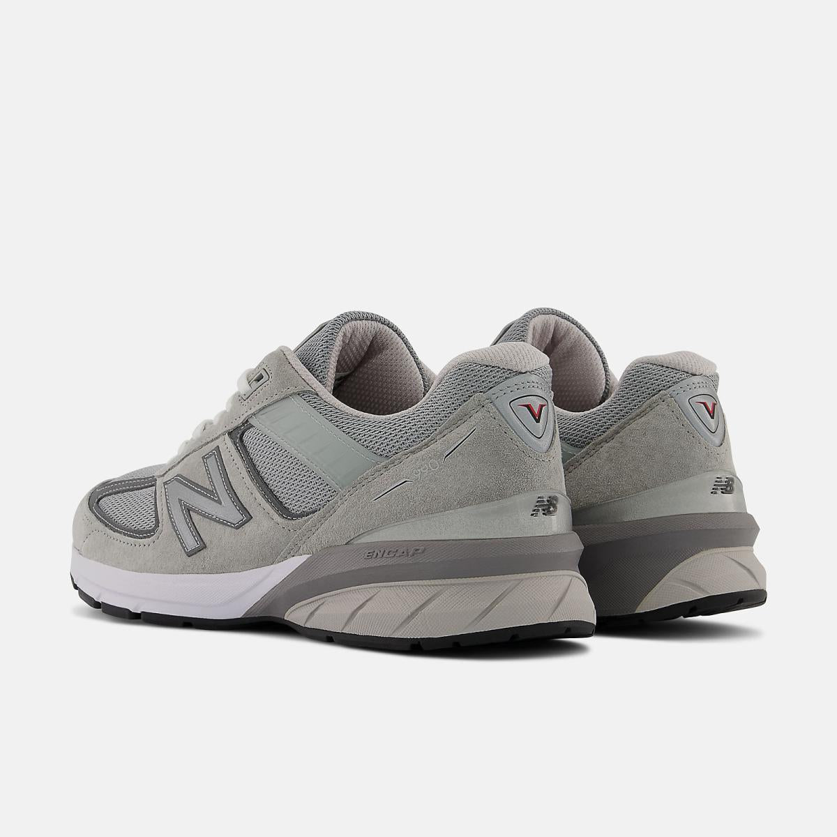 Walking | Men New Balance MADE In USA 990v5 Core Grey With Castlerock