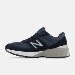 Walking | Men New Balance MADE In USA 990v5 Core Navy With Silver