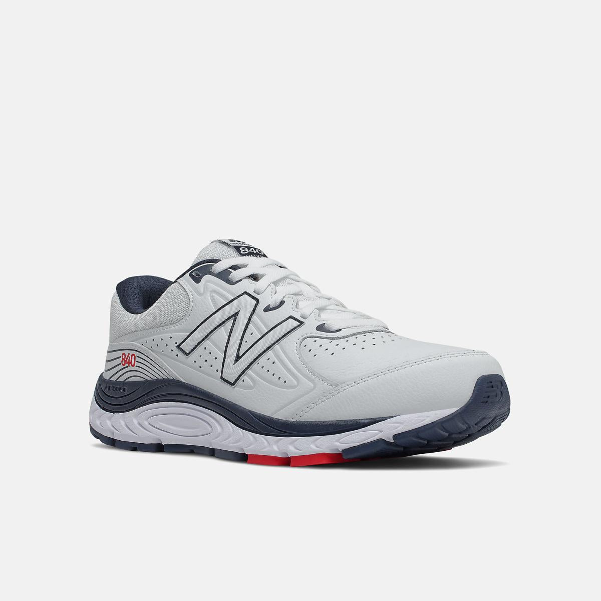 Walking | Men New Balance MW840V3 White With Natural Indigo