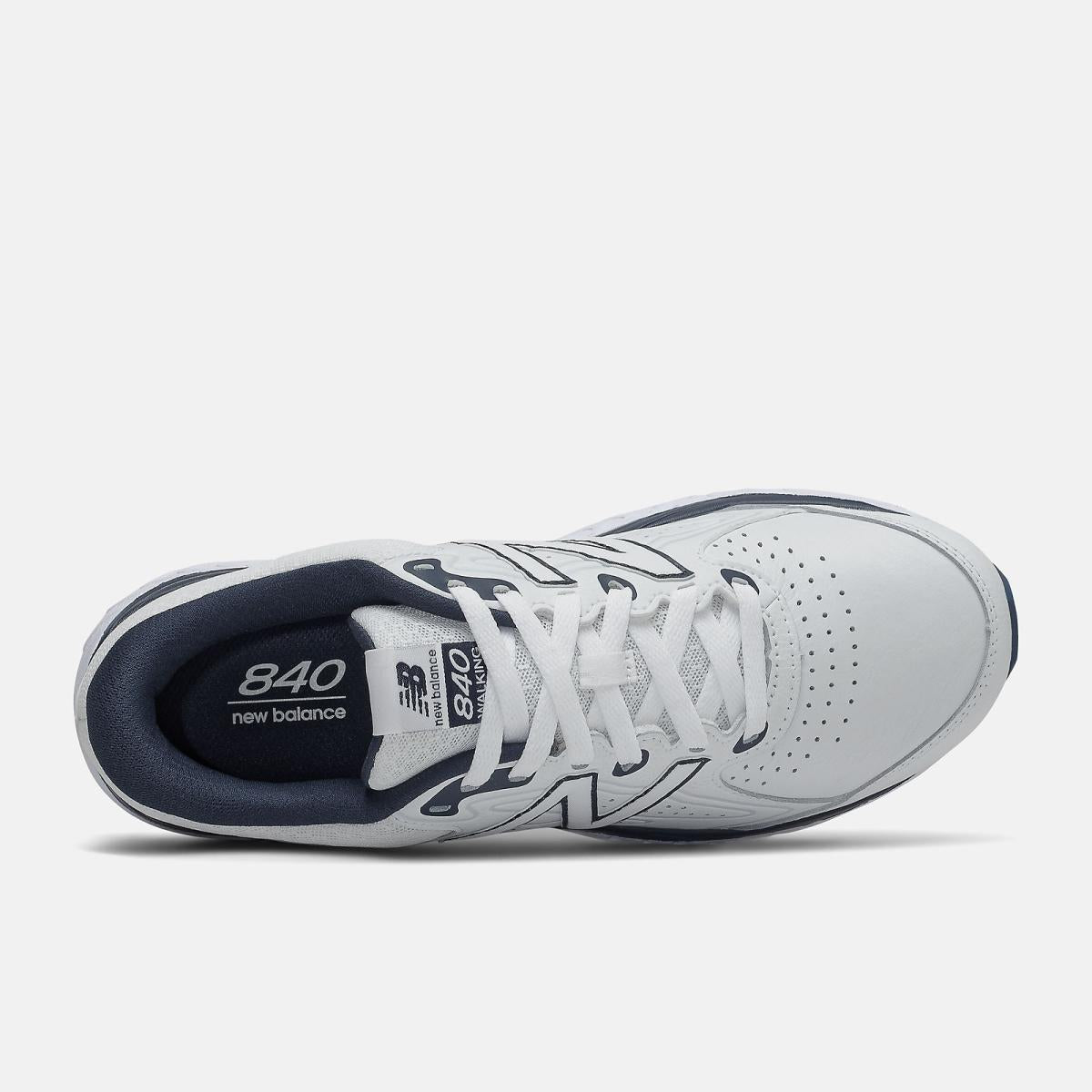 Walking | Men New Balance MW840V3 White With Natural Indigo