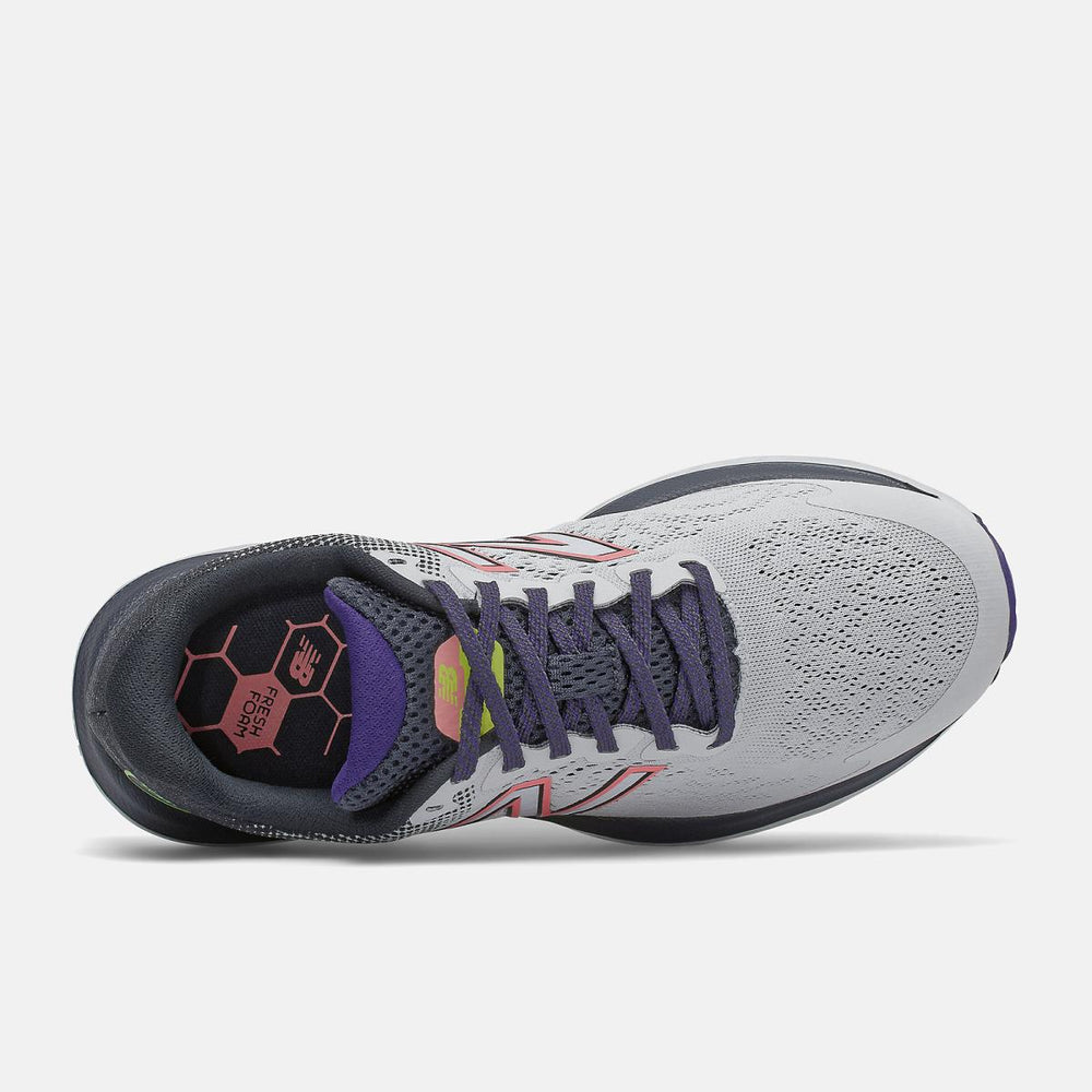Walking | Women New Balance Fresh Foam 680v7 Arctic Fox With Outer Space And Paradise Pink