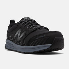 Work Shoes | Men New Balance 412v1 Alloy Toe Black With Silver