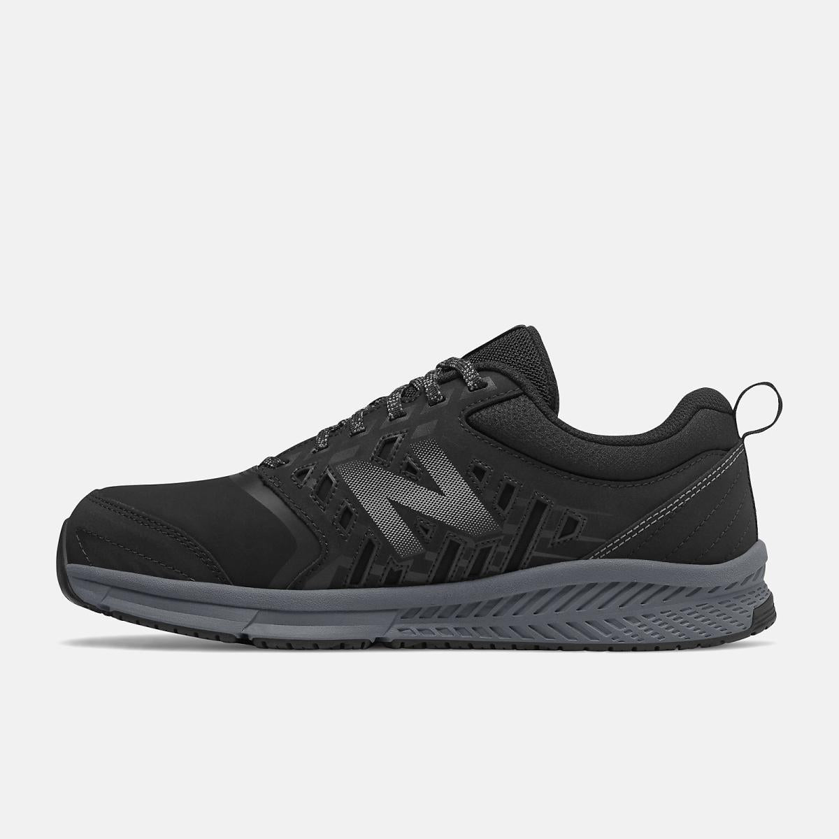Work Shoes | Men New Balance 412v1 Alloy Toe Black With Silver