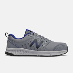 Work Shoes | Men New Balance 412v1 Alloy Toe Gray With Royal